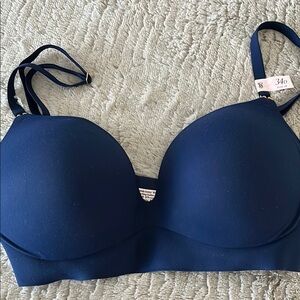 Navy Blue Women's Bra